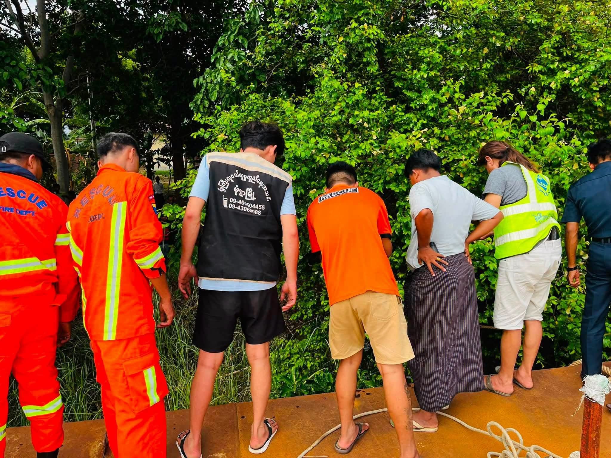 မုံရွာသင်္ဘောကျင်းမှာ အလုပ်သမားတွေရဲ့ စက်လှေတိမ်းမှောက်ပြီး ၅ ဦးပျောက်ဆုံးနေ